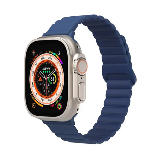 JTLEGEND Lithe Magnetic Band for 42/44/45/46/49mm Apple Watch - Blue