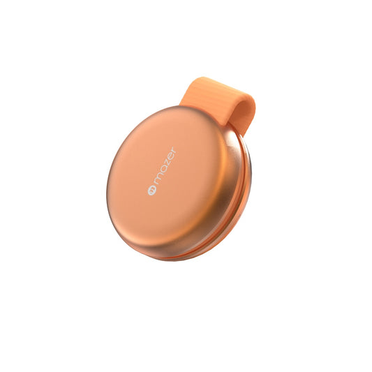 Mazer MagPad Duo2 Qi2.2 Certified 25W 2-in-1 Foldable Wireless Charging Pad Sunset Gold