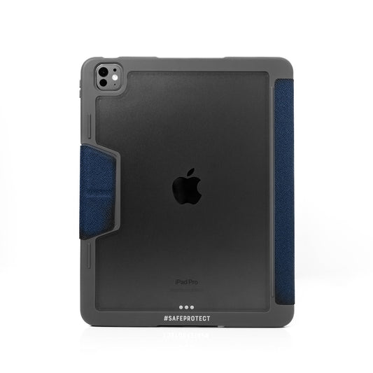 Monocozzi SAFEPROTECT Case 13-inch iPad Pro M4/M5 Midnight Blue