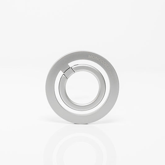 Monocozzi ESSENTIALS | Magnetic Ring for iPhone - Silver