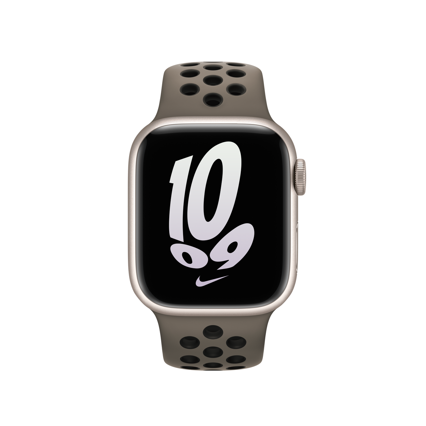 Apple 41mm Olive Grey/Black Nike Sport Band