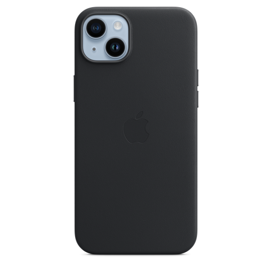 Apple iPhone 14 Plus Leather Case with MagSafe - Midnight