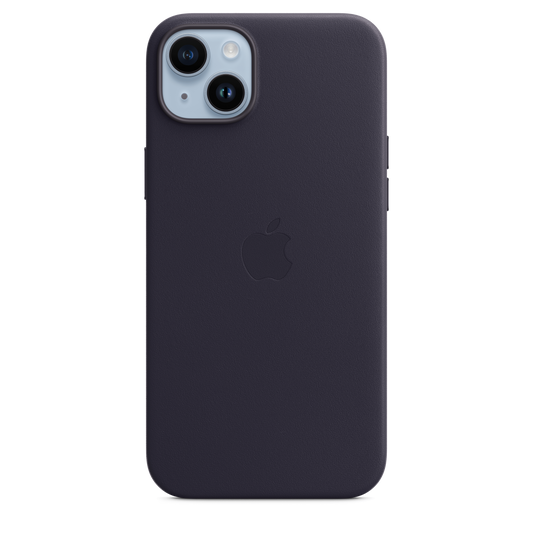 Apple iPhone 14 Plus Leather Case with MagSafe - Ink