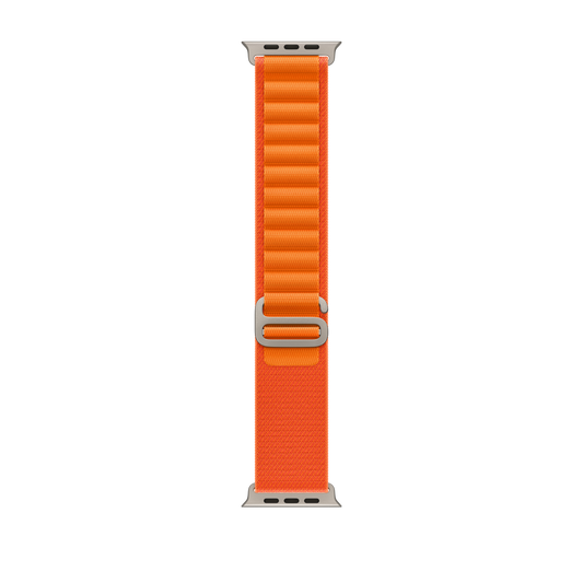 Apple 49mm Orange Alpine Loop - Medium