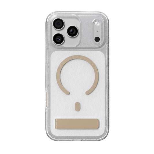 ZAGG Milan Snap KickStand Case iPhone 17/18 Pro Max Glitter Gold