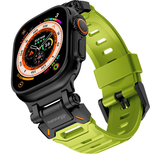 Monocozzi ESSENTIALS Robust FKM Rubber Strap 44/45/46/49mm Olive