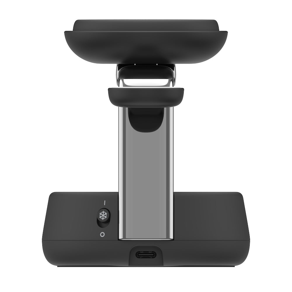 Belkin UltraCharge Pro 3-in-1 Magnetic Charging Dock with Qi2 25W - Charcoal