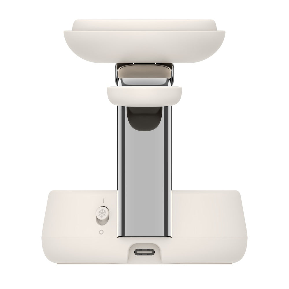 Belkin UltraCharge Pro 3-in-1 Magnetic Charging Dock with Qi2 25W - Sand