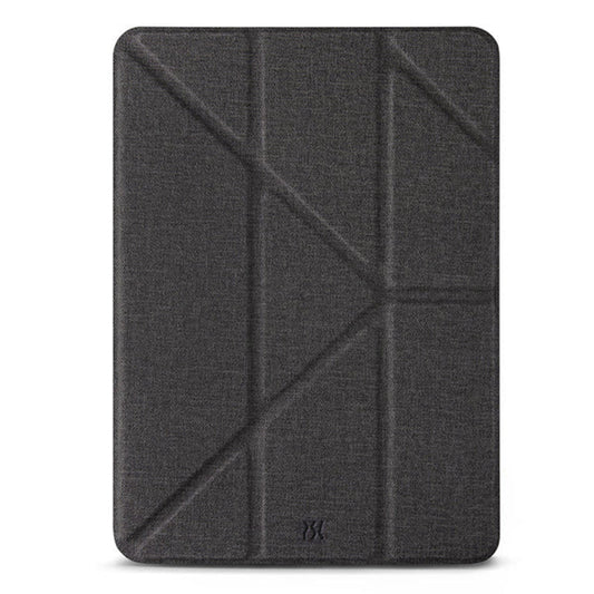 Power Support Air Jacket Folio Transparent Case for 10.9-inch iPad Air (4th/5th Gen) / 11-inch iPad Air (M2/M3) - Dark Grey