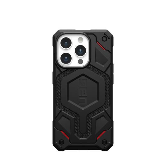 UAG Monarch Pro for Magsafe iPhone 15 Pro Case - Kevlar Black