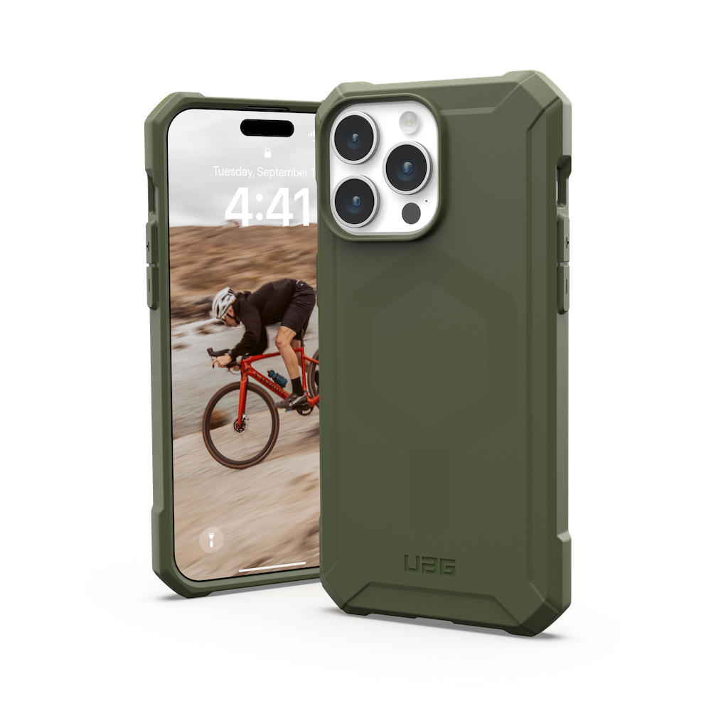 UAG Essential Armor for Magsafe iPhone 15 Pro Max Case - Olive Drab
