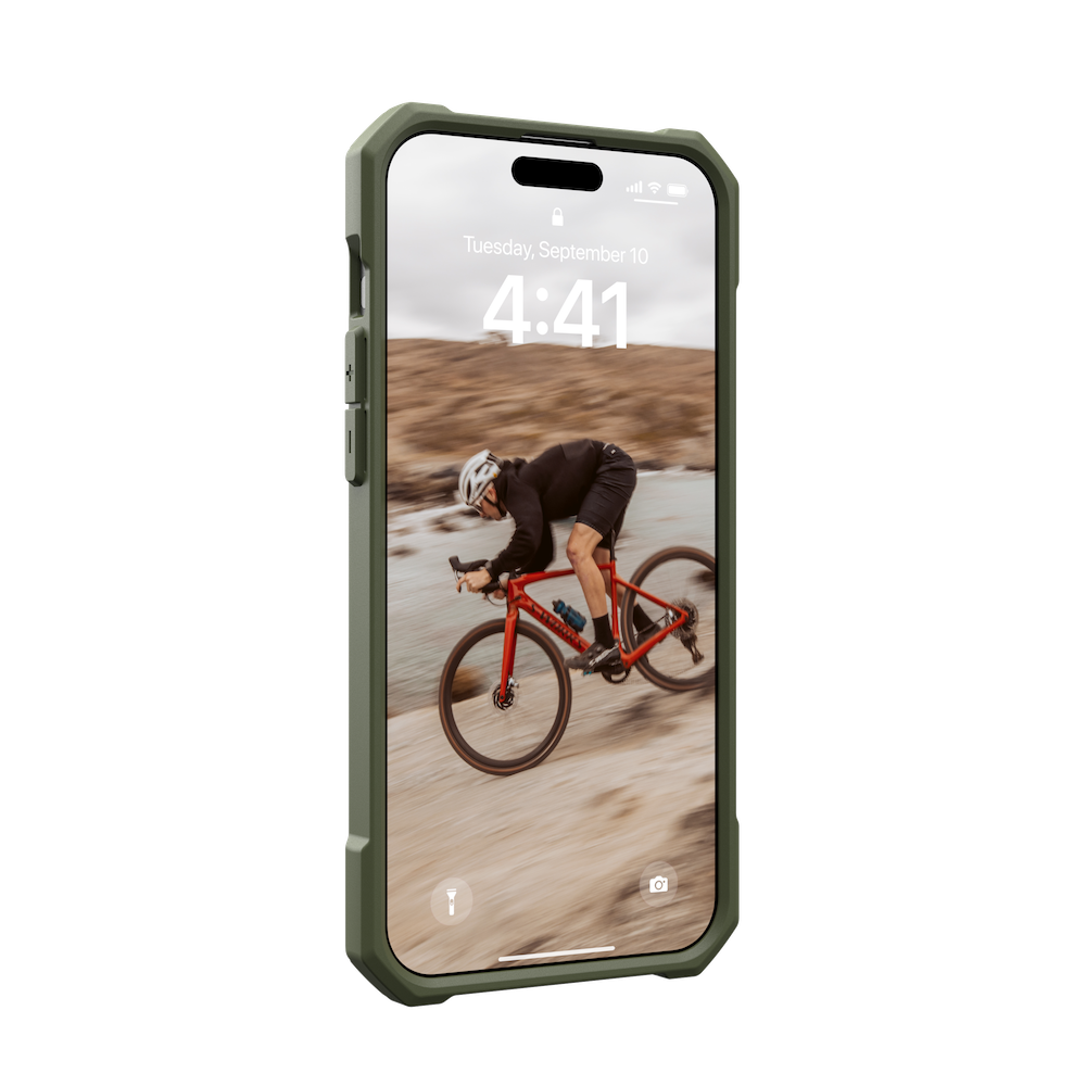 UAG Essential Armor for Magsafe iPhone 15 Pro Max Case - Olive Drab