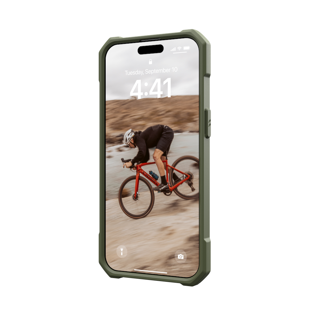 UAG Essential Armor for Magsafe iPhone 15 Pro Max Case - Olive Drab