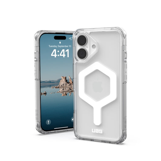 UAG iPhone 16 Plyo Magsafe Ice/White