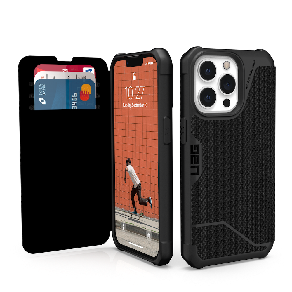 UAG Metropolis for iPhone 13 Pro - Kevlar Black
