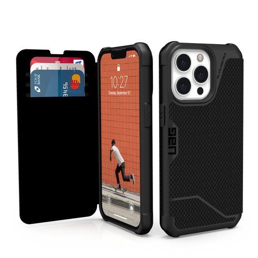 UAG Metropolis for iPhone 13 Pro - Kevlar Black