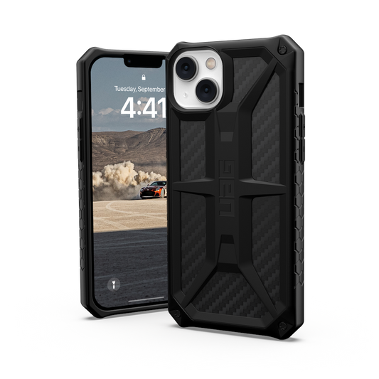 UAG Monarch for iPhone 14 Plus - Carbon Fiber