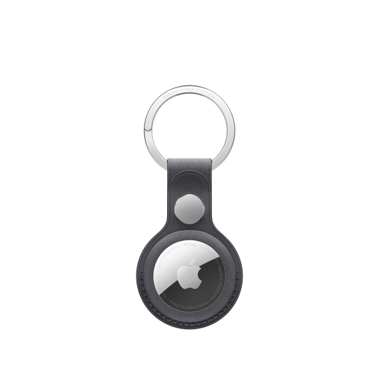 Apple AirTag FineWoven Key Ring Black