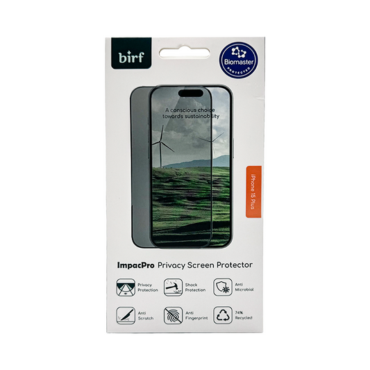 Birf iPhone 15 Plus ImpacPro Privacy Screen Protector