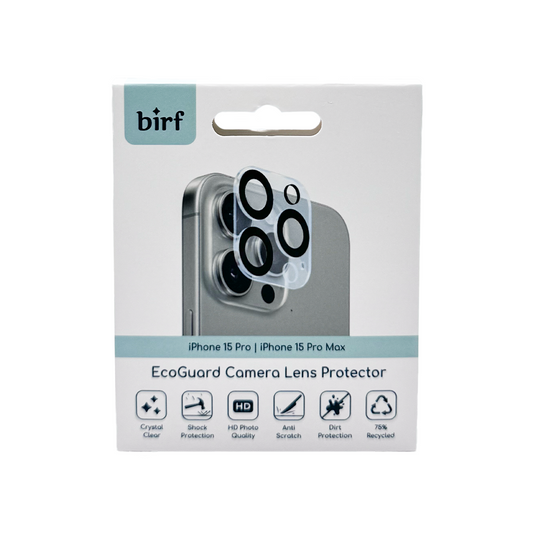 Birf iPhone 15Pro/Pro Max EcoGuard Camera Lens Protector
