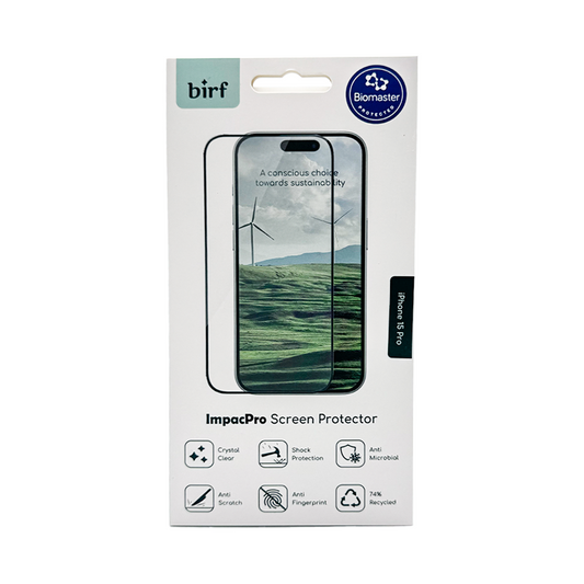 Birf iPhone 15 Pro ImpacPro Clear Screen Protector
