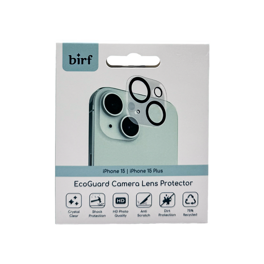 Birf iPhone 15/15 Plus EcoGuard Camera Lens Protector