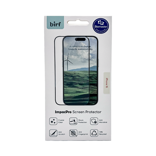 Birf iPhone 15 ImpacPro Clear Screen Protector
