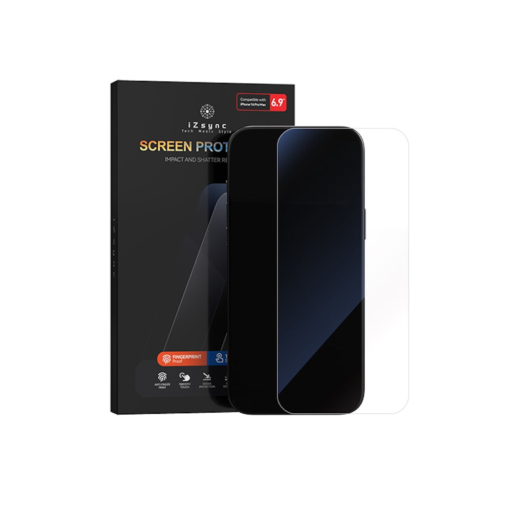 iZsync Screen Protector for iPhone 16 Pro Max