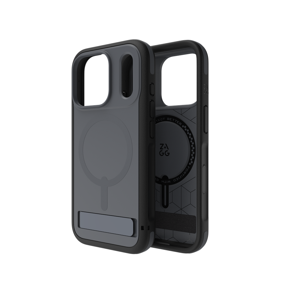 ZAGG Sedona Snap KickStand Case iPhone 17 Pro Charcoal