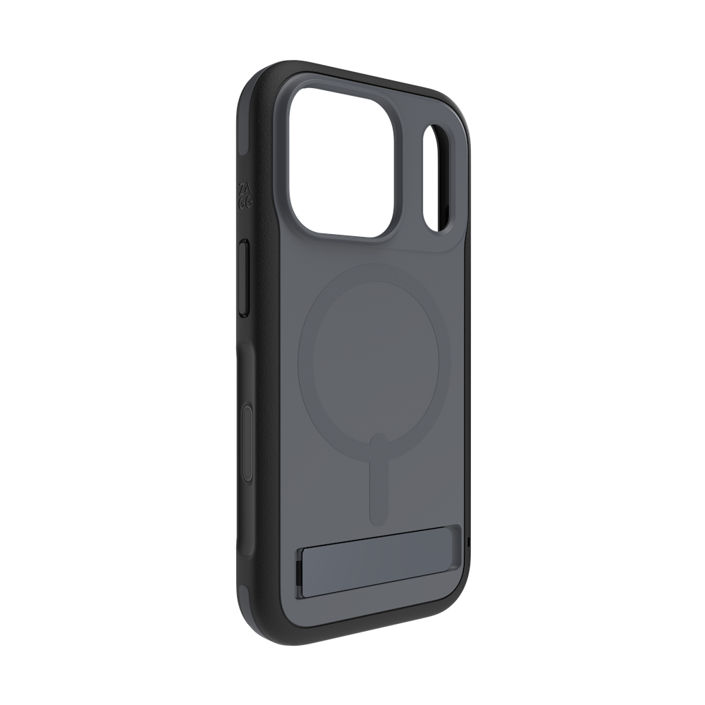 ZAGG Sedona Snap KickStand Case iPhone 17 Pro Charcoal