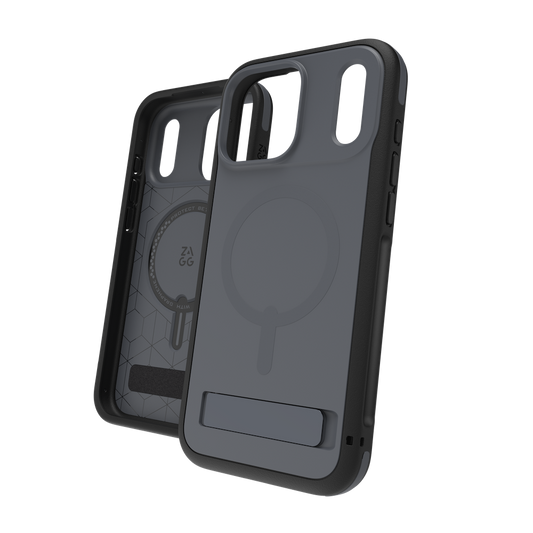 ZAGG Sedona Snap KickStand Case iPhone 17 Pro Max Charcoal