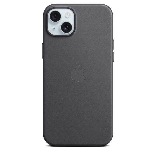 Apple iPhone 15 Plus FineWoven Case with MagSafe Black