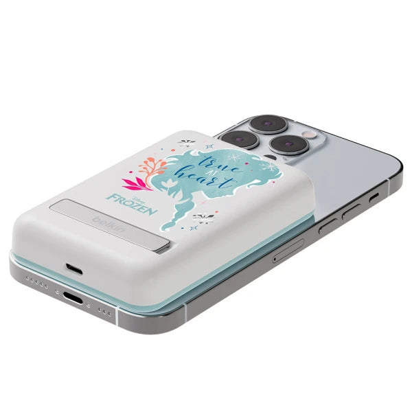Belkin BoostCharge Magnetic Wireless Power Bank 5K + Stand (Disney Collection / Marvel Collection) - Frozen
