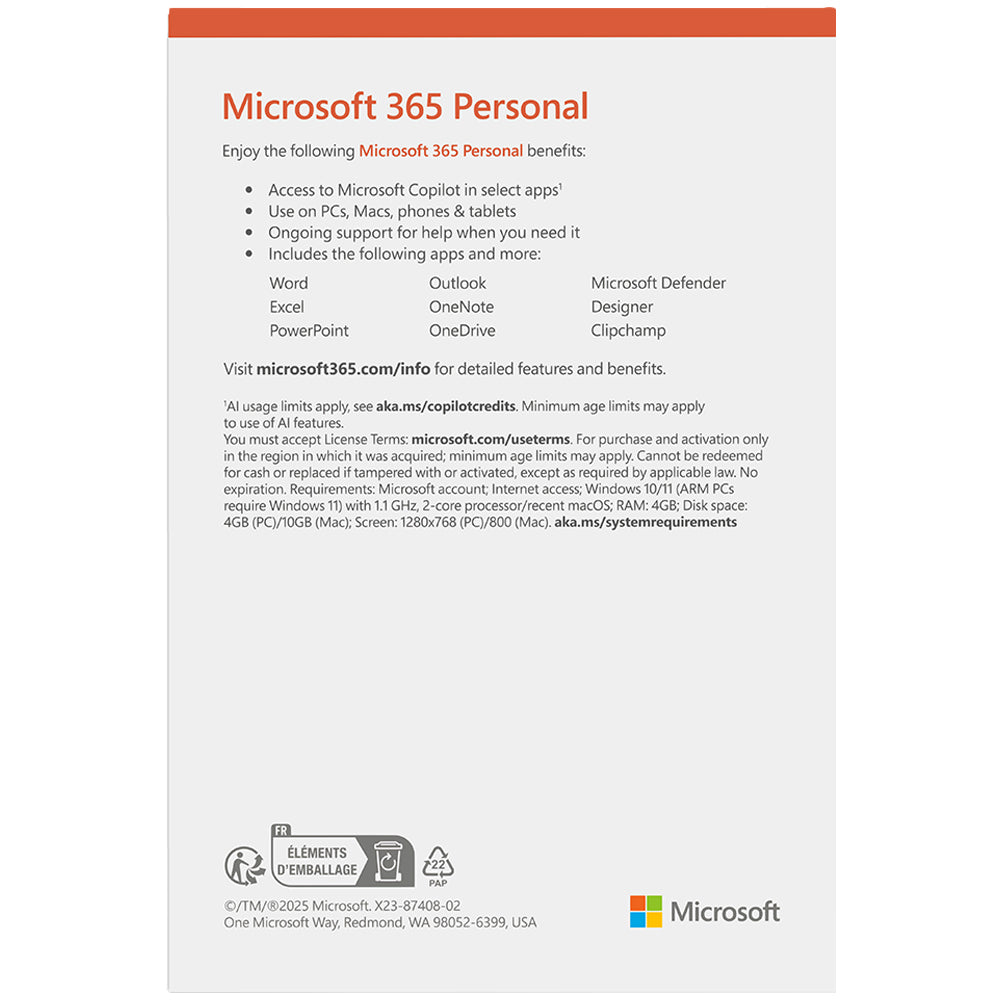 Microsoft 365 Personal (Digital Code)