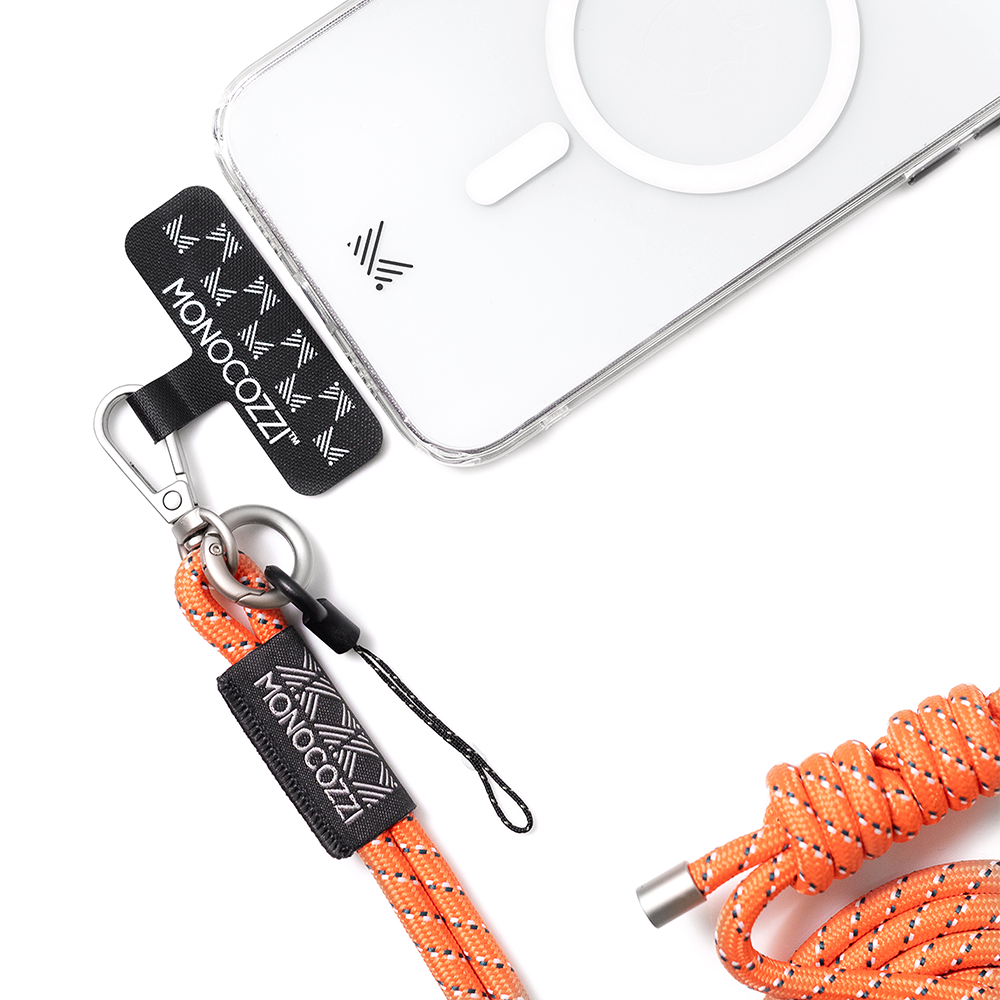 Monocozzi ESSENTIALS | Phone Strap with AirPod Pro holder  - Terracotta
