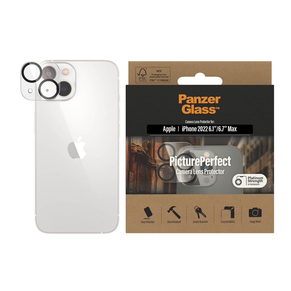 PanzerGlass PicturePerfect Camera Lens Protector for iPhone 14/14 Plus