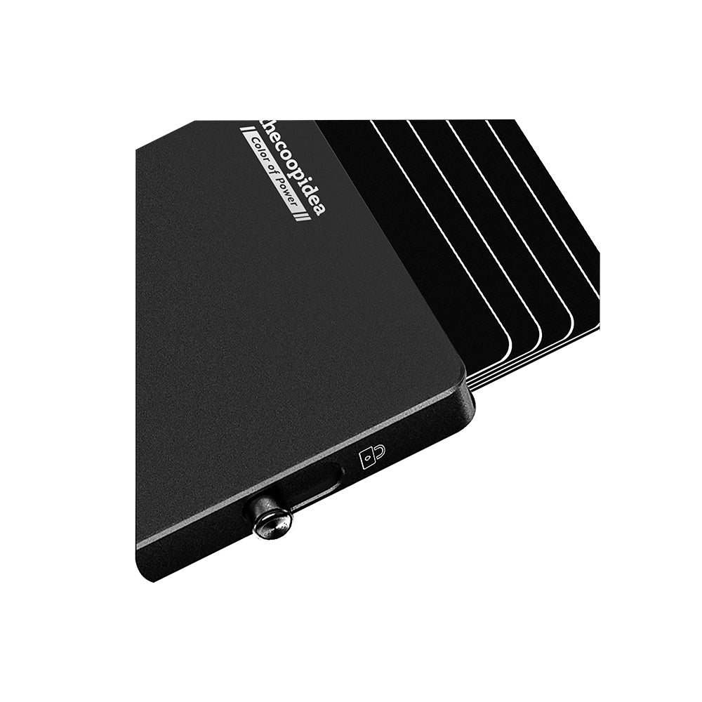 thecoopidea COMPACT Magnetic Card Holder - Black