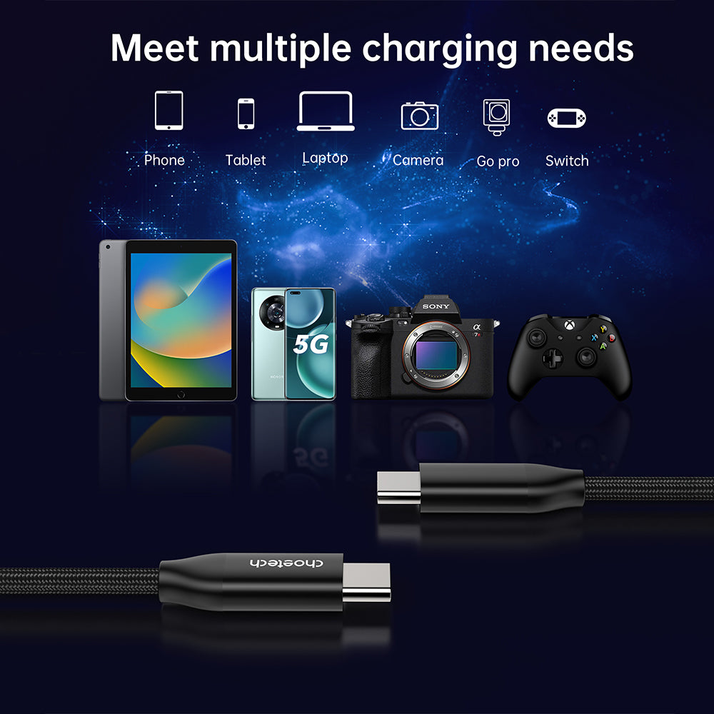 Choetech USB-C 3.1 240W Cable (1M)