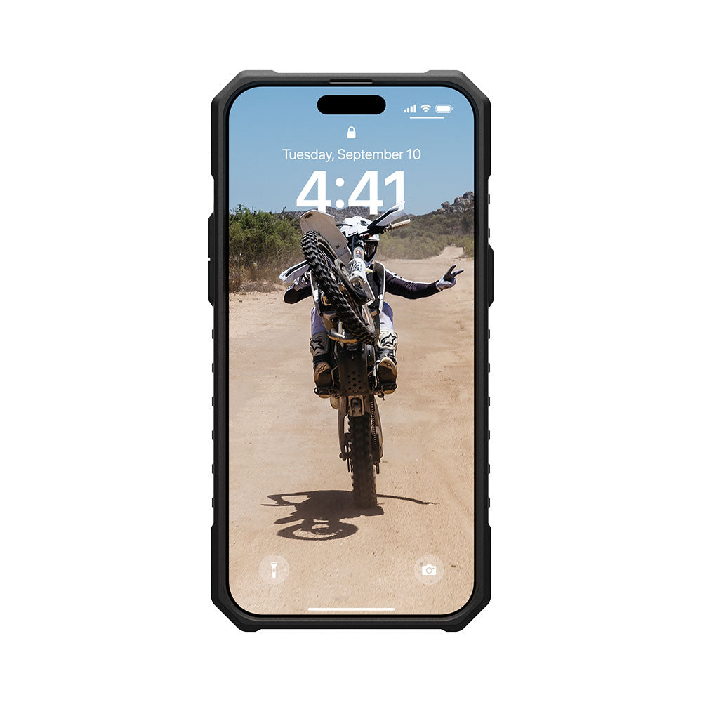 UAG Pathfinder for Magsafe iPhone 15 Pro Max Case - Ice