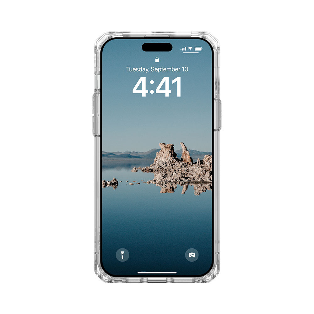 UAG Plyo for Magsafe iPhone 15 Plus Case - Ice/White