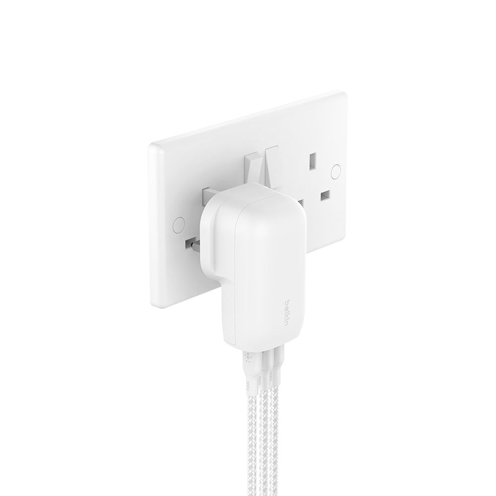 Belkin BoostCharge 3 Port USB-C Wall Charger with PPS 67W