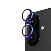 ANANK AR Circle Lens Guard with Anti-reflective Coating for iPhone 16/16 Plus - Flamed Titanium
