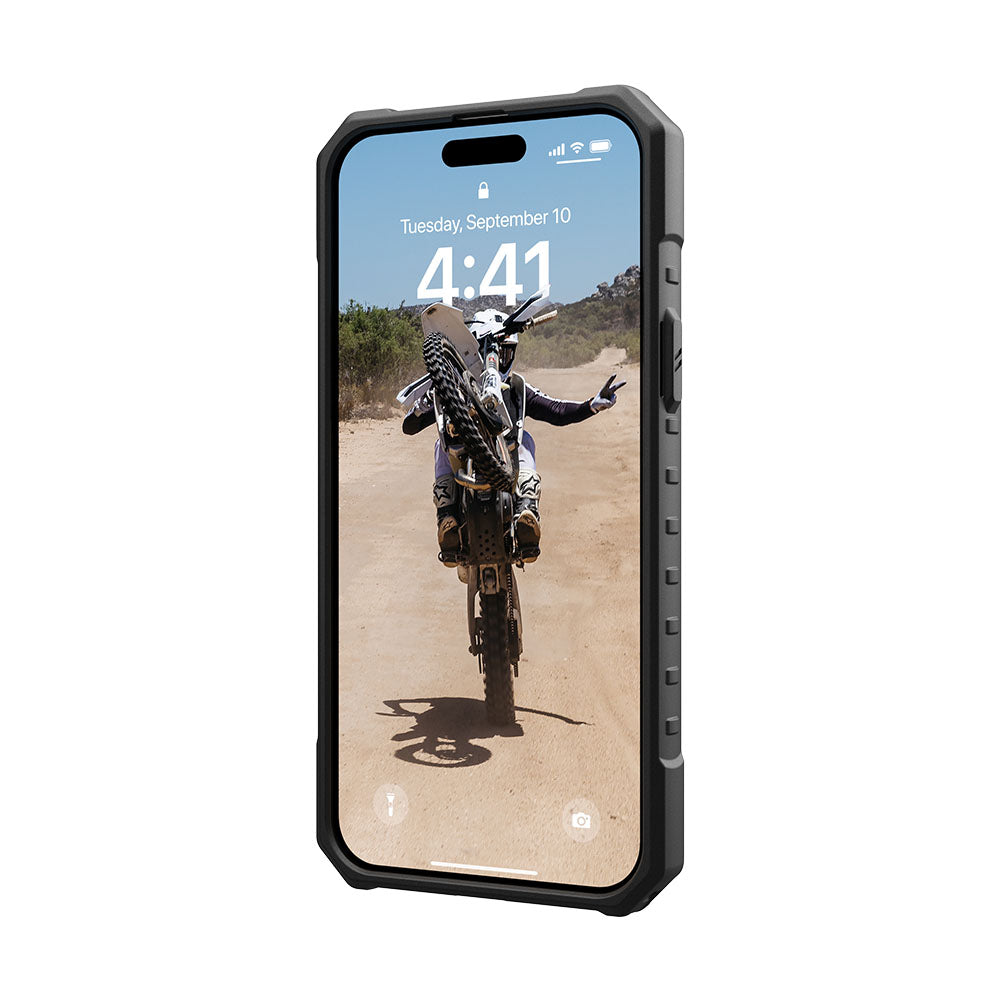 UAG Pathfinder for Magsafe iPhone 15 Plus Case - Ice