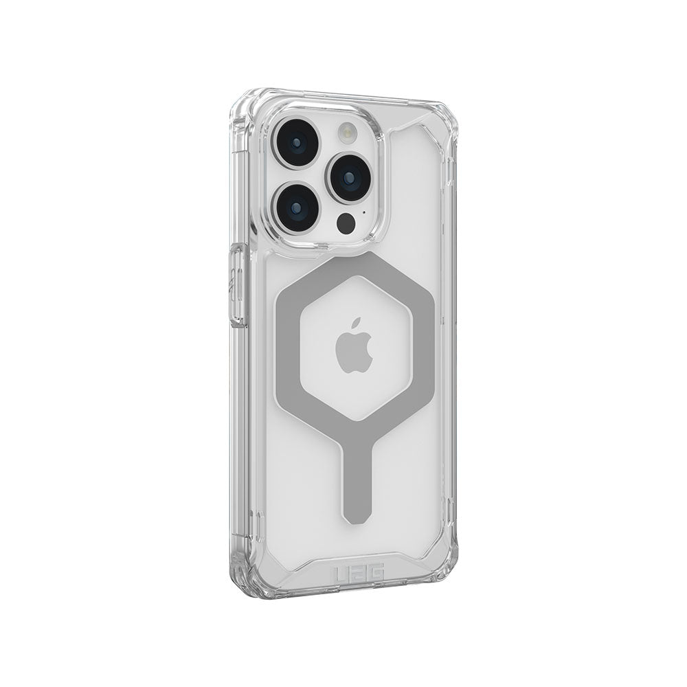 UAG Plyo for Magsafe iPhone 15 Pro Case - Ice/Silver