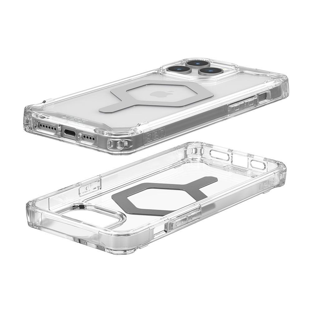 UAG Plyo for Magsafe iPhone 15 Pro Max Case - Ice/Silver