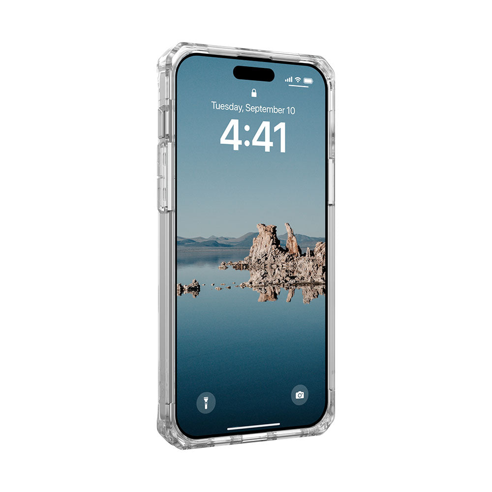 UAG Plyo for Magsafe iPhone 15 Plus Case - Ice/White