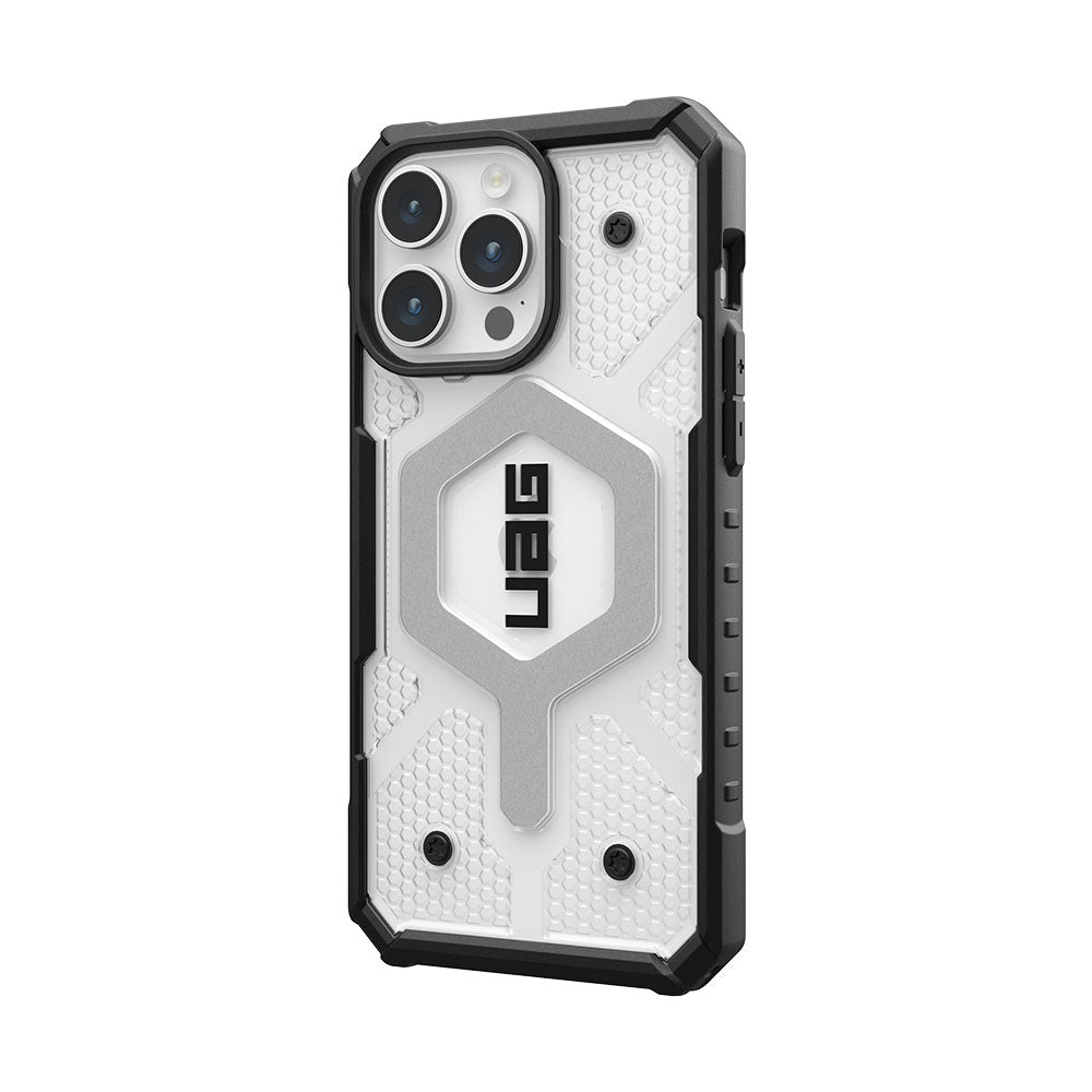 UAG Pathfinder for Magsafe iPhone 15 Pro Max Case - Ice