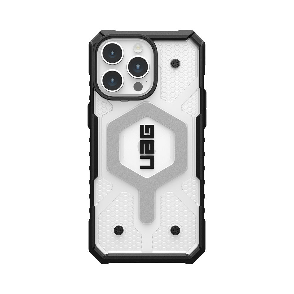 UAG Pathfinder for Magsafe iPhone 15 Pro Max Case - Ice