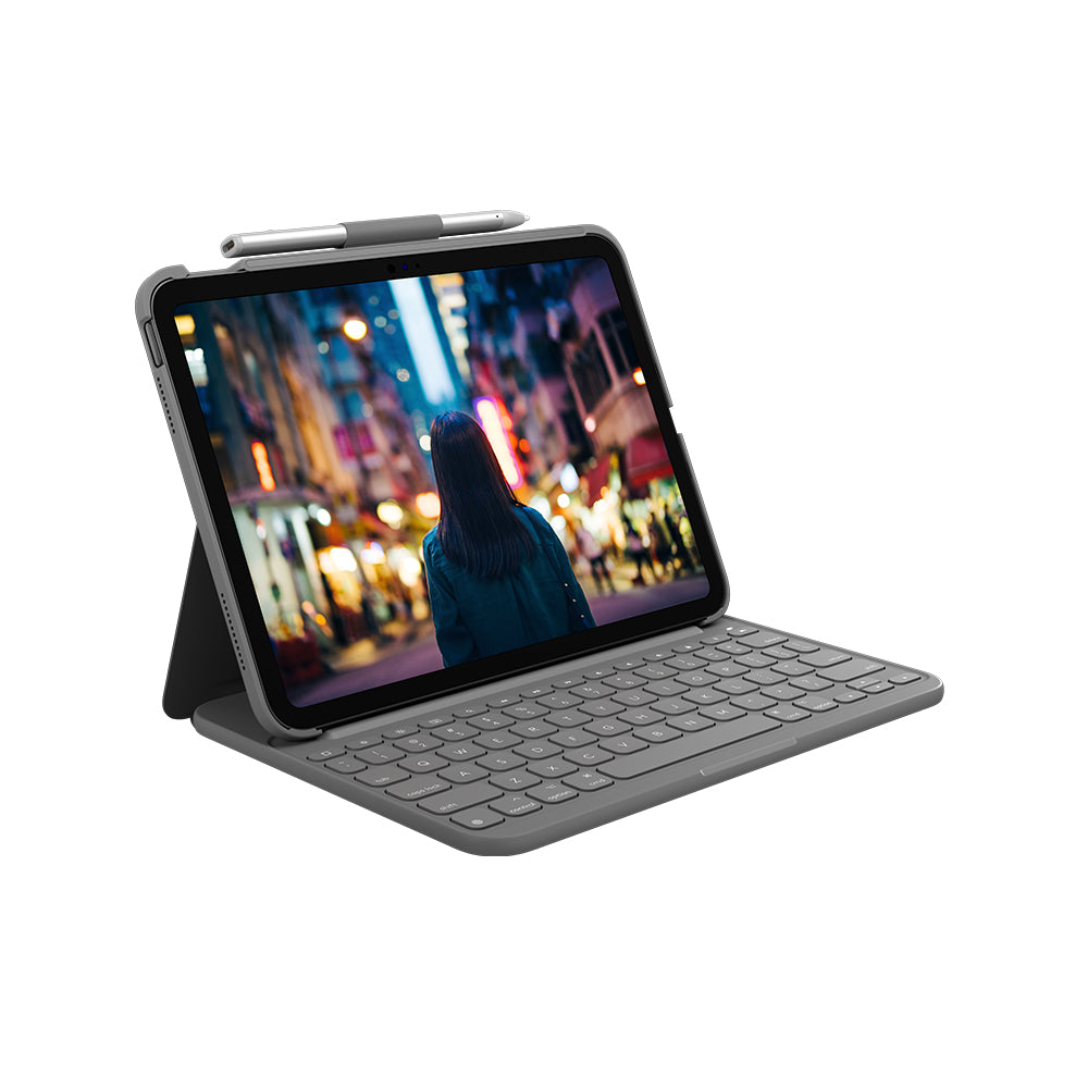 Logitech Slim Folio Keyboard Case for iPad (10th Gen)
