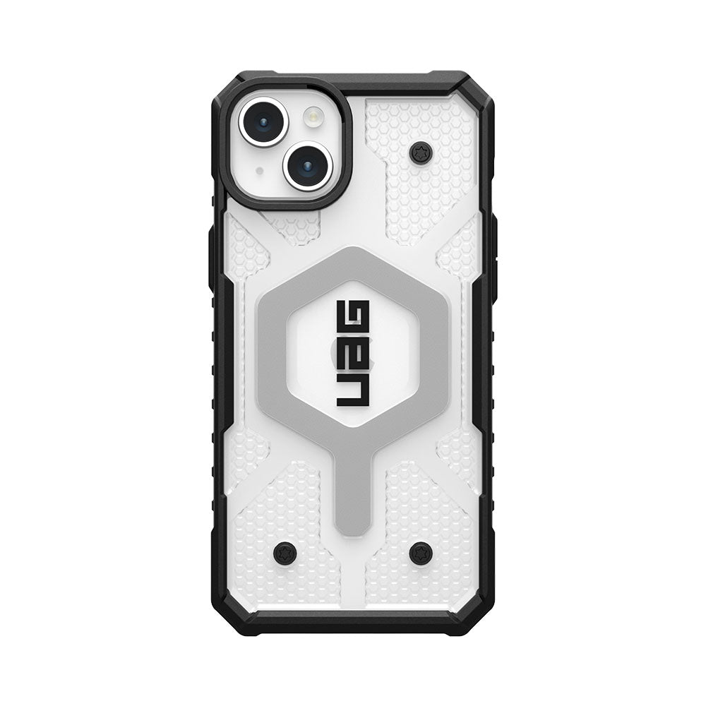 UAG Pathfinder for Magsafe iPhone 15 Plus Case - Ice